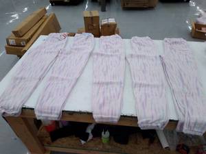 lot 59902 image: Girls Cat & Jack Fleece Sweatpants. Size XXL(18). 5pairs, Purple Tie-Dye