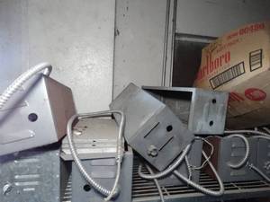 lot 1069 image: Electrical Boxes on top Shelf