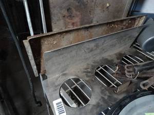 lot 1117 image: Stainless Condiment Holder and Misc