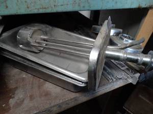 lot 1196 image: Stainless Sauce Dispenser