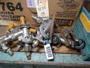 lot 1194 image: Lot of Perlick Beer Faucet Valve