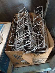 lot 1205 image: Table or Countertop Metal Condiment Holders