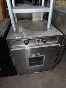 lot 1225 image: Food Warming Cabinet and Stand