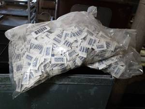 lot 1244 image: 2 Bags of Salt and Pepper