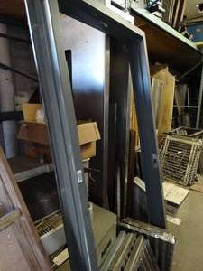 lot 1292 image: 36 x 81 Metal Door Frame