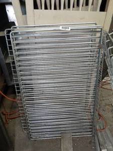 lot 1298 image: Variety of Sizes  Wire Shelves
