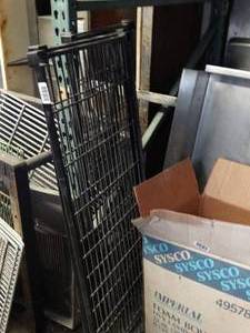 lot 1302 image: Amco Metal Shelves wo Uprights