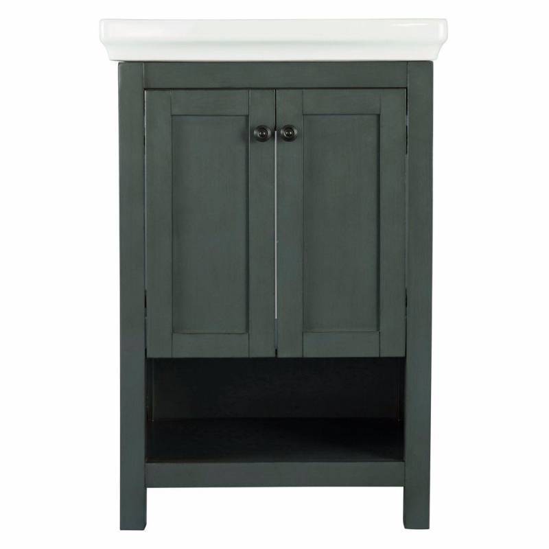 Home Decorators Collection Hanley 23.63 in. Vanity and 