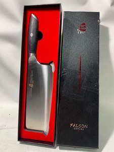 lot 21 image: Tuo Cutlery Falcon Series German Steel 7 Cleaver