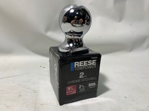lot 38 image: 1 New R&T 2 Chrome Hitch Ball