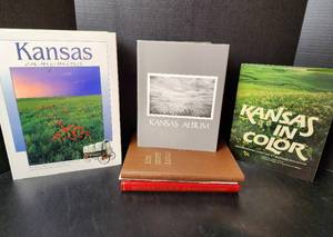 lot 143 image: (6) Kansas Hardback Books