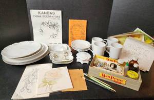 lot 169 image: China Painting Supplies (located in basement)
