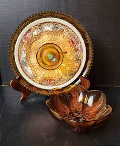 lot 178 image: Amber Glassware (located in basement)