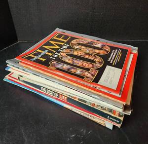 lot 190 image: Special Editions of Time and Life Magazines (located in basement)