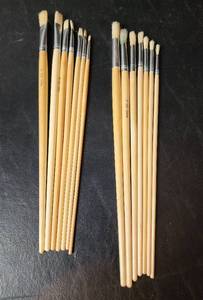 lot 211 image: (2) Sets of Paint Brushes - located in basement
