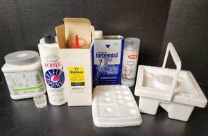 lot 213 image: Painting Supplies (located in basement)