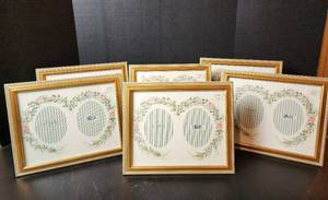lot 230 image: (6) Matching Picture Frames 9.5x11.5 (located in basement)