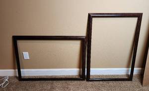 lot 235 image: (2) Brand New Large Picture Frames 27.5x40 (located in basement)