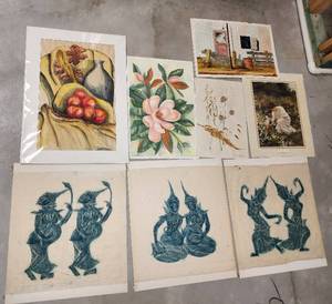 lot 296 image: Artwork (located in basement)