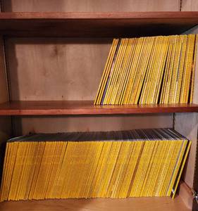 lot 309 image: Vintage National Geographic Magazines - From 2009-2021 (located in basement)