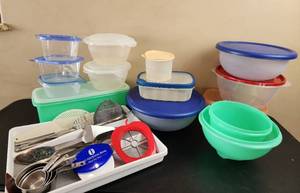lot 501 image: Storage Containers - Some are Tupperware