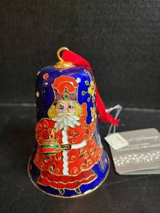 lot 555 image: NIB Dillards Trimmings Collectable Cloisonne Christmas Ornaments