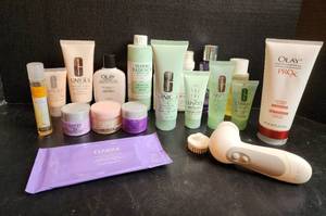 lot 570 image: Health and Beauty Supplies (Olay, Clinique, Clarins, Mario Badescu, and More)