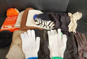 lot 625 image: Hats and Gloves