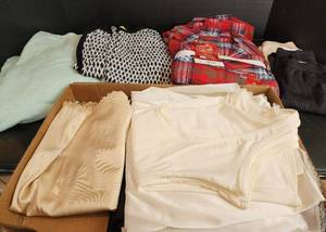 lot 627 image: Silk Slips, New Bali Panties Size 67, and Pajamas Size Medium