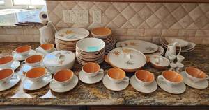 lot 641 image: Informal True China by Iroquois (79 pc) MUST BRING YOUR OWN BOXES AND WRAPPING PAPER