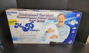 lot 644 image: NIB King Size My Pillow