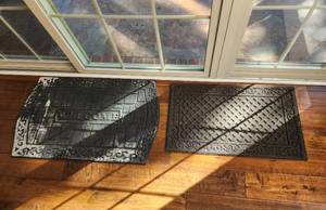 lot 675 image: (2) Welcome Doormats