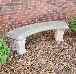 lot 811 image: Concrete Bench 52x15x15