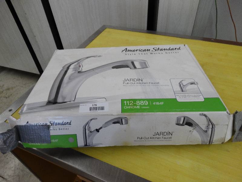 lot 176 image: American Standard Kitchen Faucet.