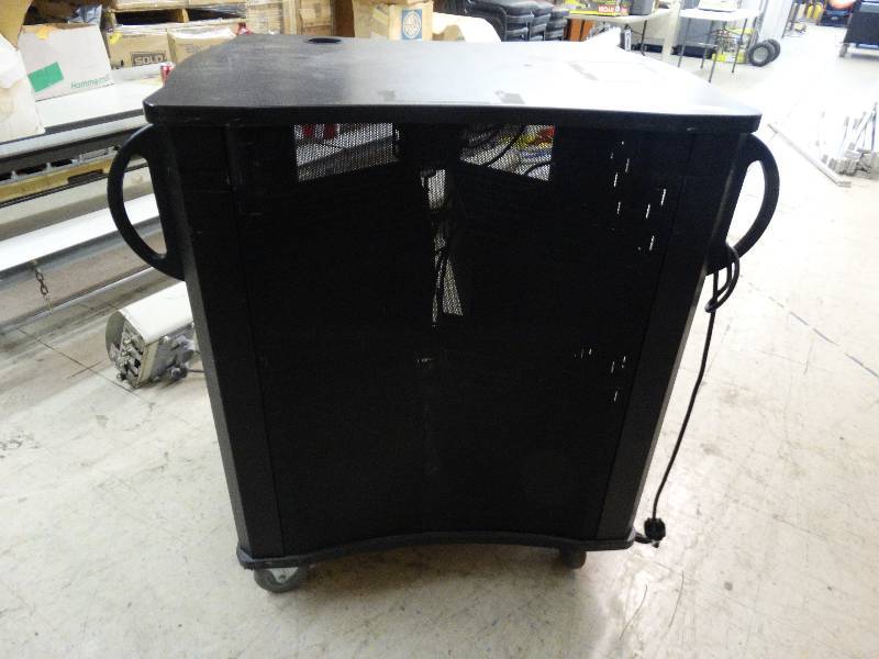 lot 180 image: Spectrum Laptop Charging StationMedia Cart On Wheels.
