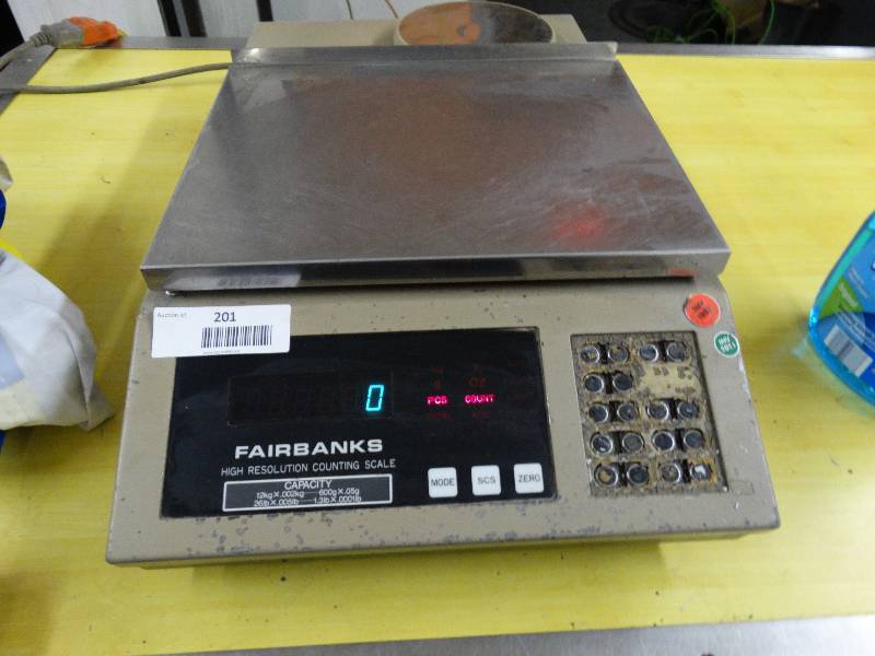 lot 201 image: Fairbanks High Resolution Counting Scale.