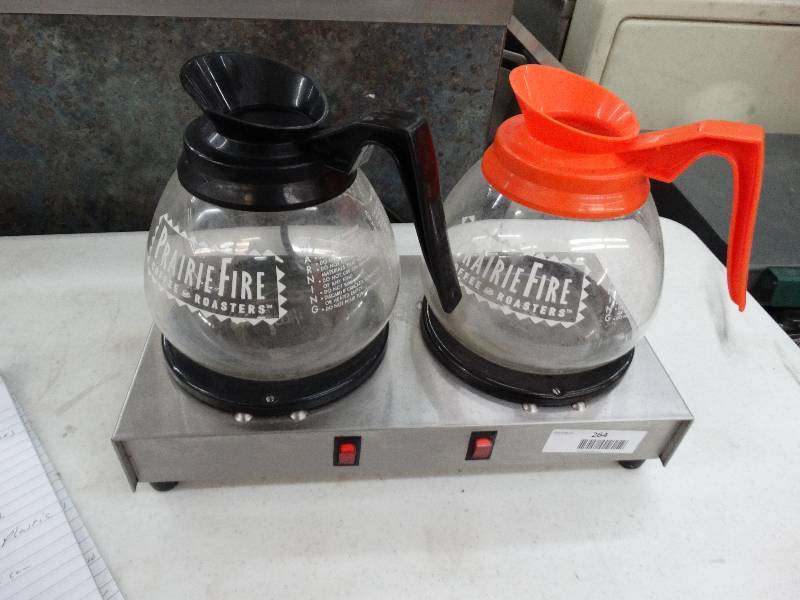 lot 264 image: Satellite Coffee Warmer W2 Coffee Pots.