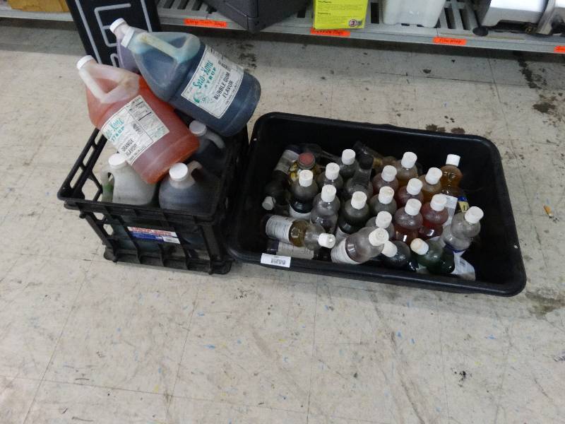 lot 295 image: Large Lot Of Various Snow Cone Syrups - Unknown Dates.