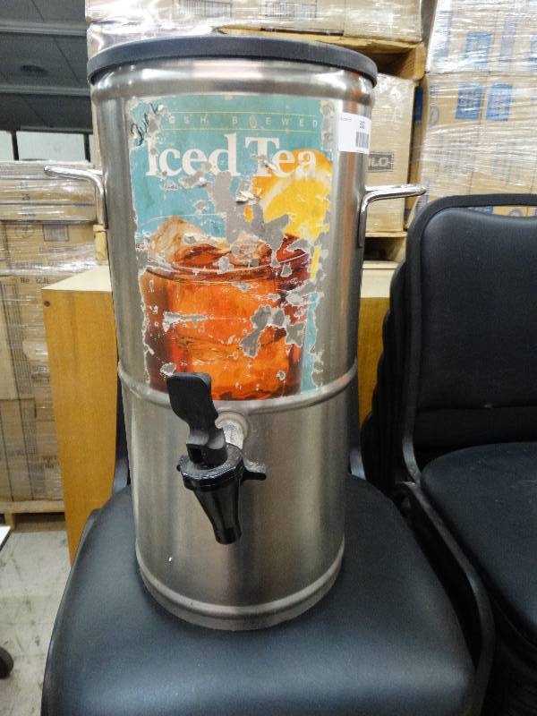 lot 302 image: Tea Dispenser WLid.