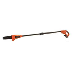 lot 22739 image: Black  Decker LPP120 20V MAX Lithium-Ion 8 Pole Saw, Orange and Black