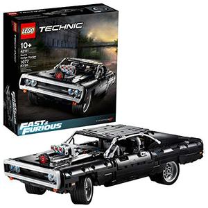 lot 23029 image: LEGO Technic Fast & Furious Doms Dodge Charger Race Car Building Set (Item# 42111)  (1,077pcs) (Retails $95) (May be missing pieces) (SOLD AS IS)
