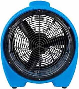 lot 23049 image: MOUNTO Exhaust Fan, Blue (Retails $359)
