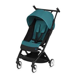 lot 23518 image: CYBEX Libelle Ultra-Lightweight Stroller, River Blue (Retails $300)