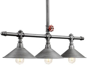 lot 23531 image: FEMILA 3-Light Pool Table Billiard Light