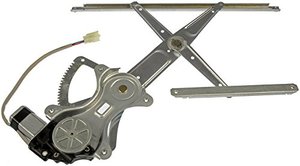 lot 23533 image: Dorman Front Passenger Side Power Window Regulator and Motor Assembly, Black  (See Description)