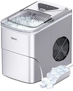 lot 23546 image: Silonn Countertop Ice Maker