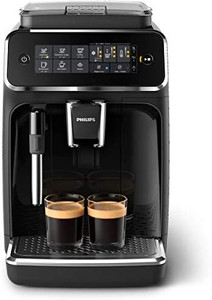 lot 23580 image: Philips Fully Automatic Espresso Machine with Milk Frother, Black  (SOLD AS IS)