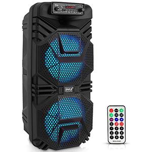 lot 23585 image: Pyle Portable Bluetooth PA Speaker System  (See Description)