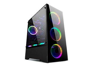 lot 27364 image: Bgears b-Voguish Gaming PC with Tempered Glass ATX Mid Tower  (See Description)