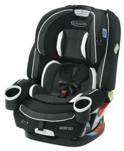 lot 27367 image: Graco 4 in 1 Car Seat, Black and White